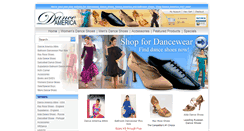Desktop Screenshot of dance-america.com
